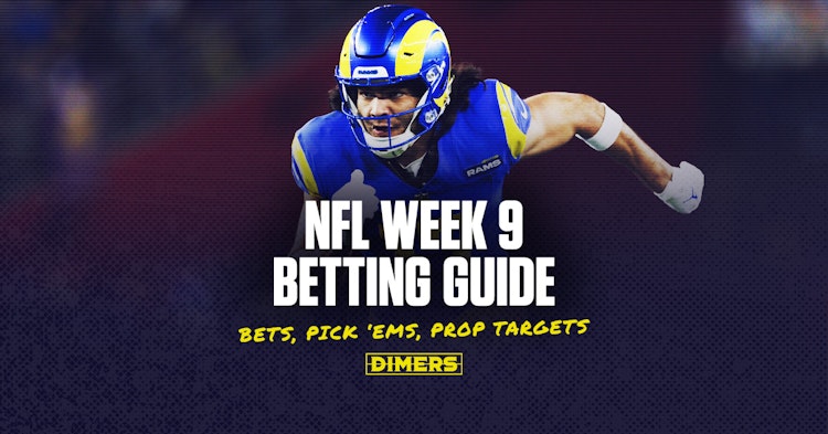 NFL Betting, Week 9 NFL, NFL Best Bets, NFL Predictions, NFL Picks, NFL Parlays