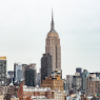 Empire state building in New York's skyline