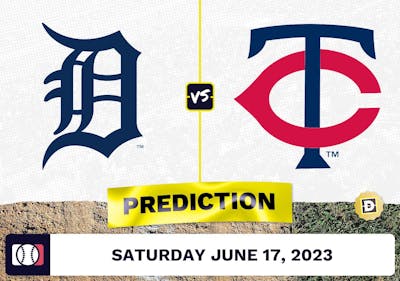 Tigers vs. Twins Prediction for MLB Saturday [6/17/2023]