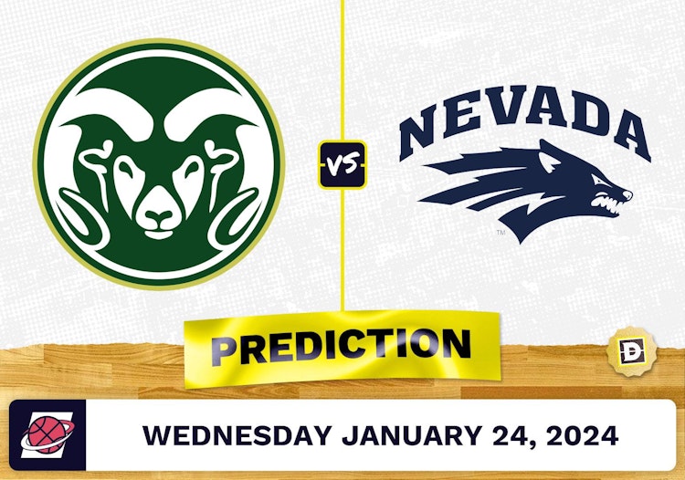 Colorado State vs. Nevada Prediction, Odds, College Basketball Picks [1/24/2024]