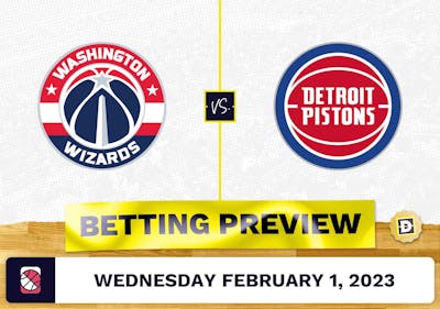 Wizards vs. Pistons Prediction and Odds - Feb 1, 2023