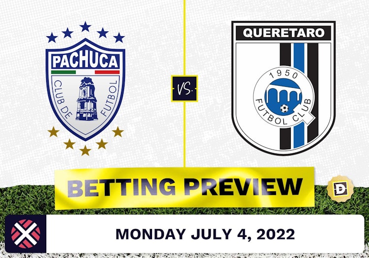 Pachuca vs. Queretaro Prediction and Odds - Jul 4, 2022