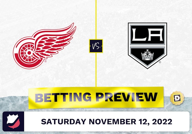 Red Wings vs. Kings Prediction and Odds - Nov 12, 2022