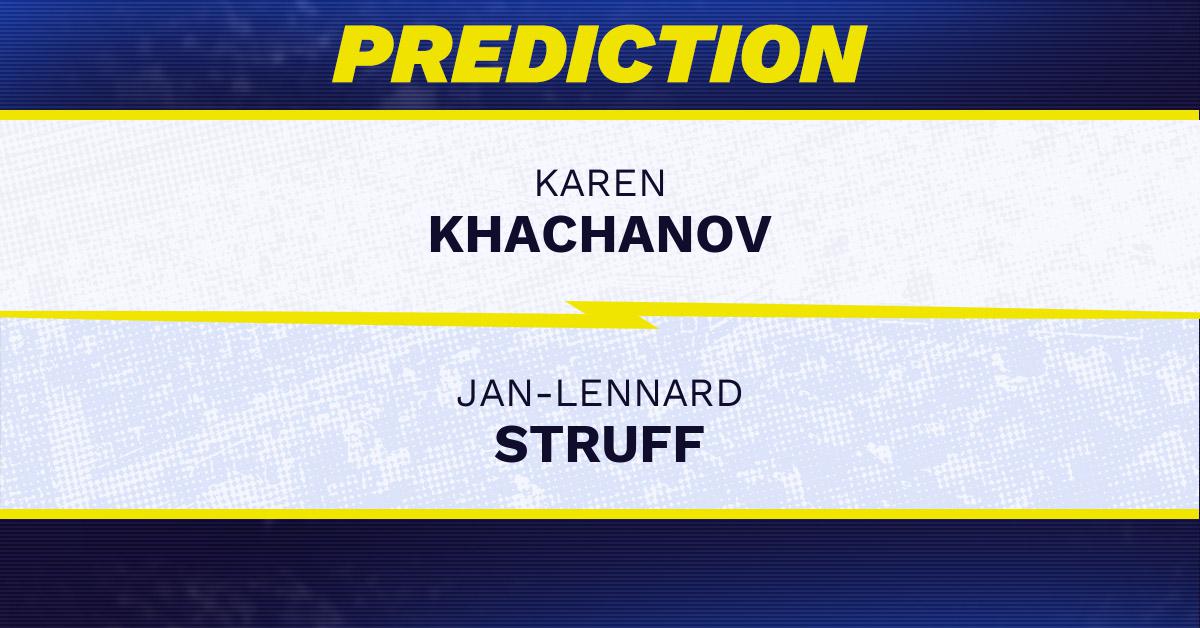 Karen Khachanov vs. Jan-Lennard Struff prediction, odds, picks for ATP Almaty 2025