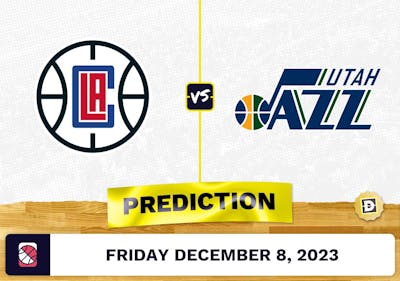 Los Angeles Clippers vs. Utah Jazz Prediction and Odds - December 8, 2023