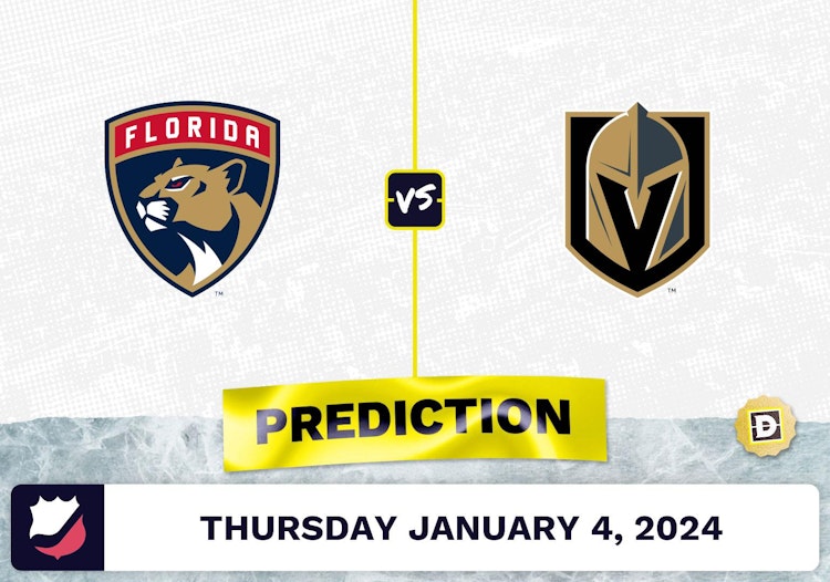 Florida Panthers vs. Vegas Golden Knights Prediction, Odds, NHL Picks  [1/4/2024]