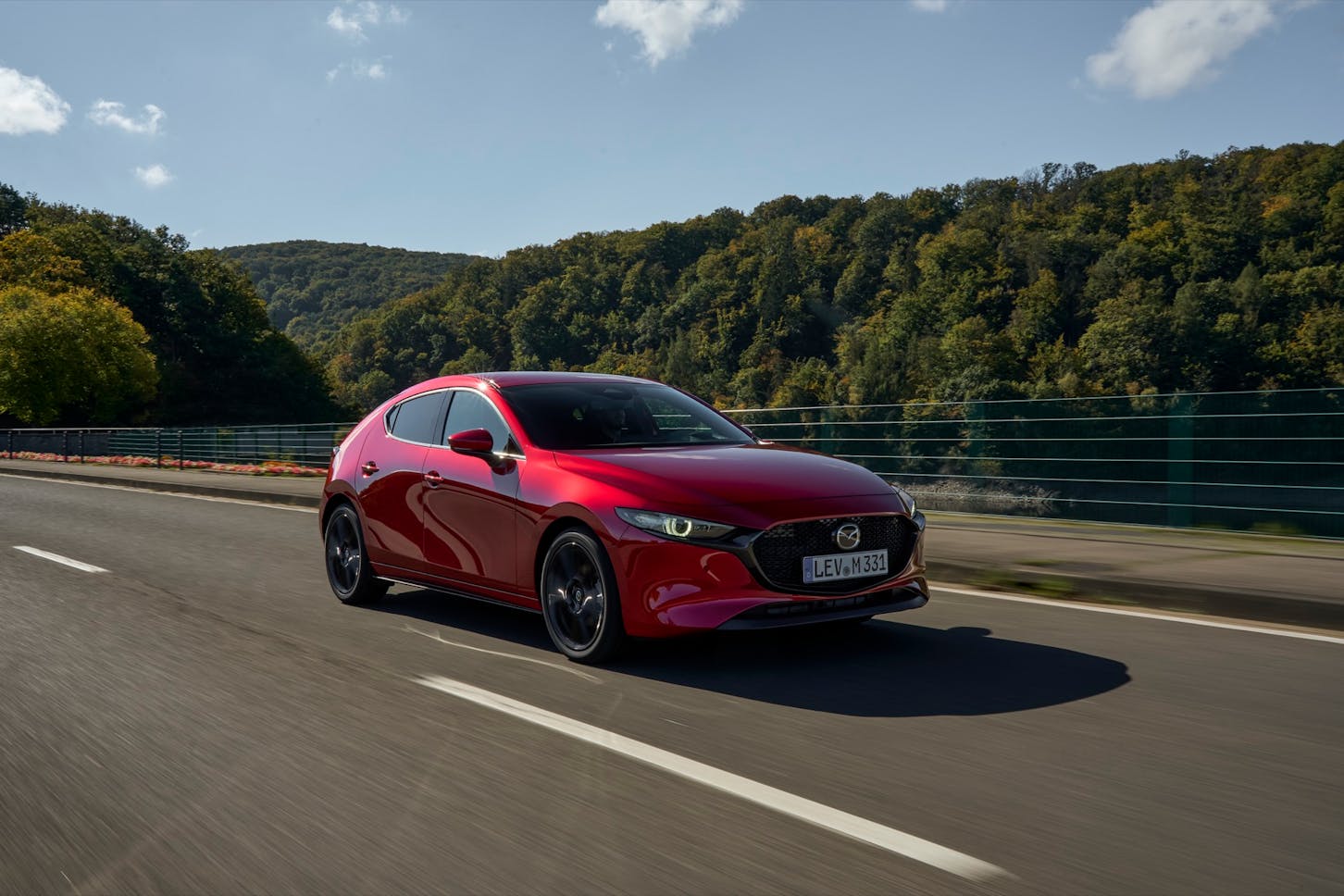 Der Mazda3.