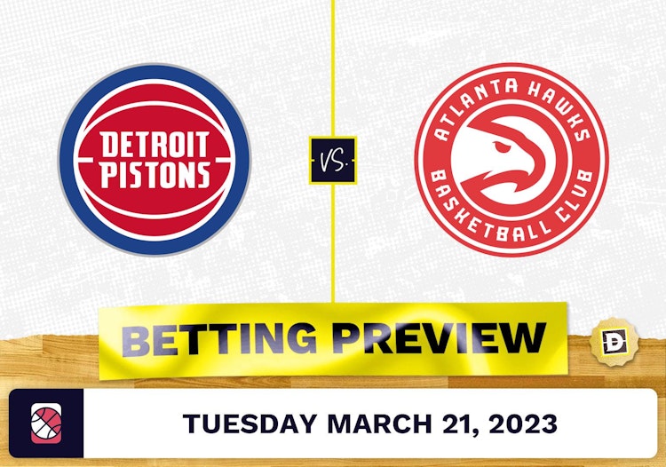 Pistons vs. Hawks Prediction and Odds - Mar 21, 2023