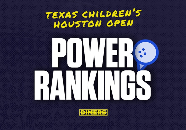 Golf betting rankings at the Texas Children's Houston Open