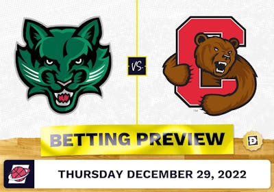 Binghamton vs. Cornell CBB Prediction and Odds - Dec 29, 2022
