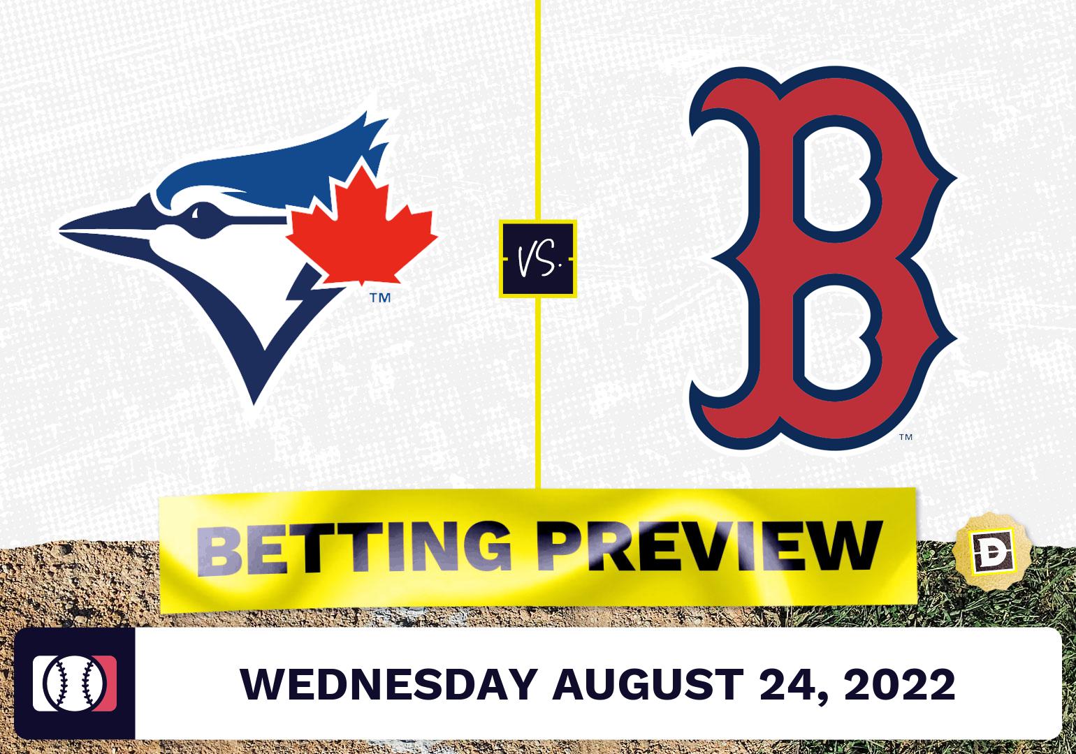 Blue Jays vs. Red Sox Prediction and Odds - Aug 24, 2022