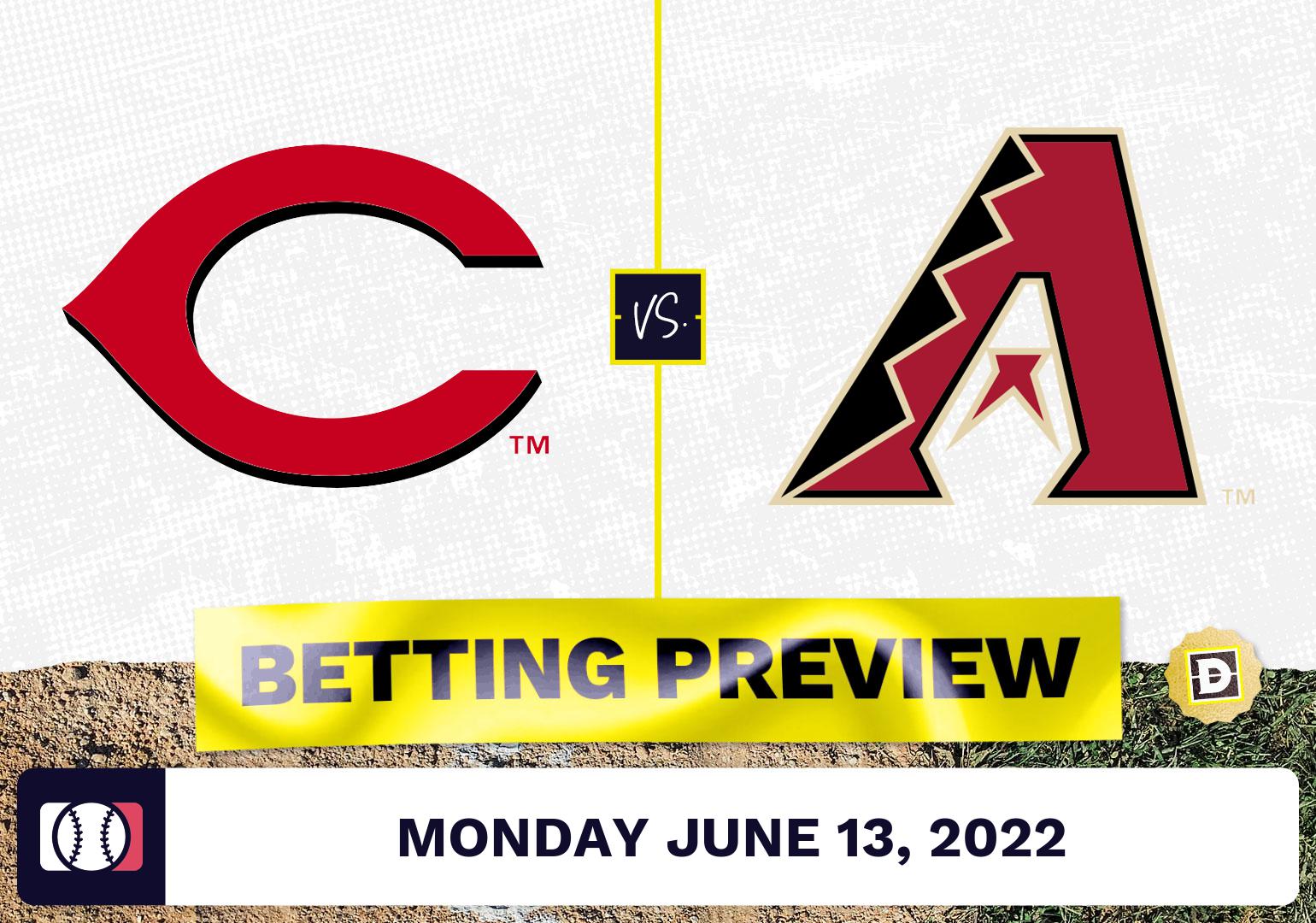 Reds vs. D-Backs Prediction and Odds - Jun 13, 2022