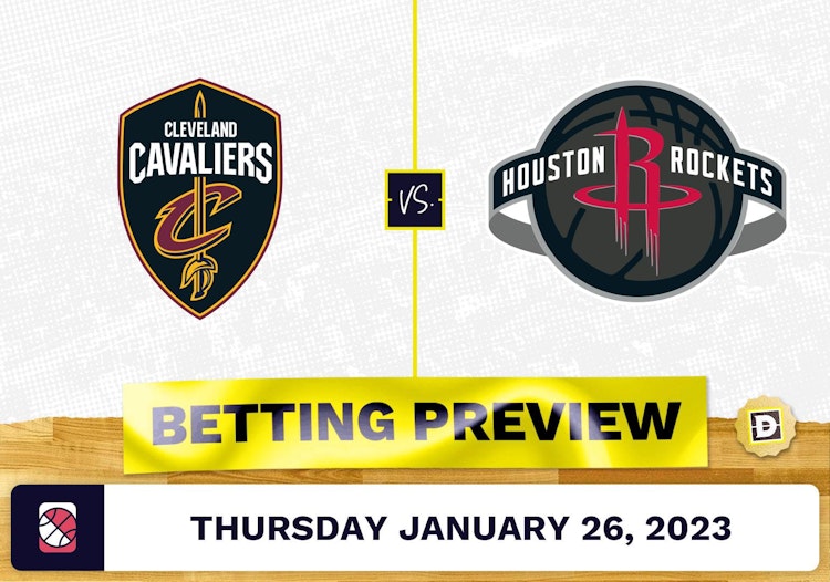 Cavaliers vs. Rockets Prediction and Odds - Jan 26, 2023