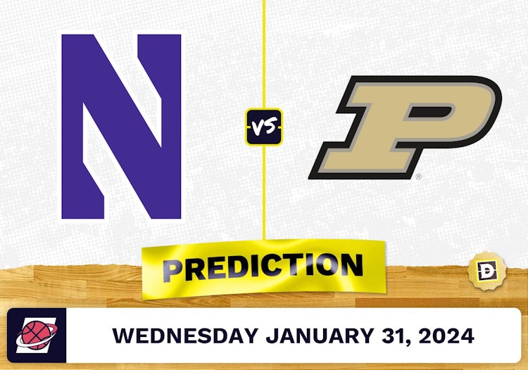 Northwestern vs. Purdue Prediction, Odds, College Basketball Picks [1/31/2024]