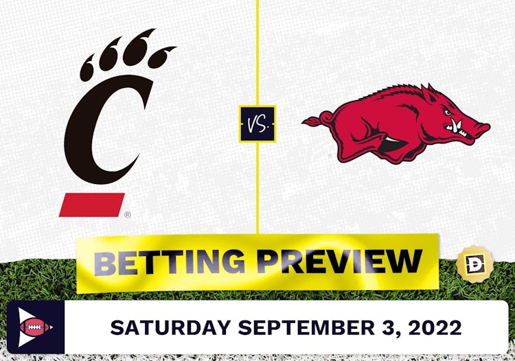 Cincinnati vs. Arkansas CFB Prediction and Odds - Sep 3, 2022
