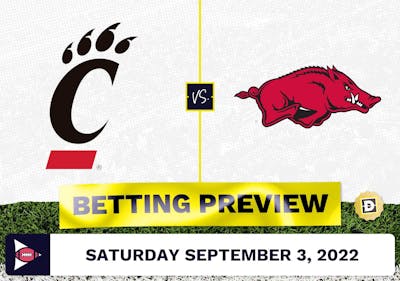 Cincinnati vs. Arkansas CFB Prediction and Odds - Sep 3, 2022