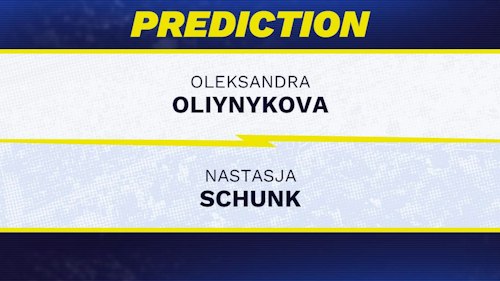 Oleksandra Oliynykova vs. Nastasja Schunk prediction, odds, picks for WTA Hamburg Open 2026