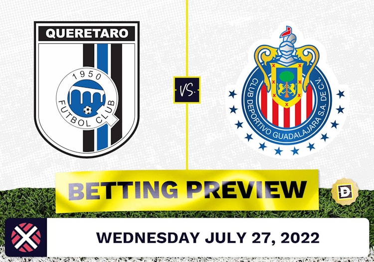 Queretaro vs. Guadalajara Prediction and Odds - Jul 27, 2022