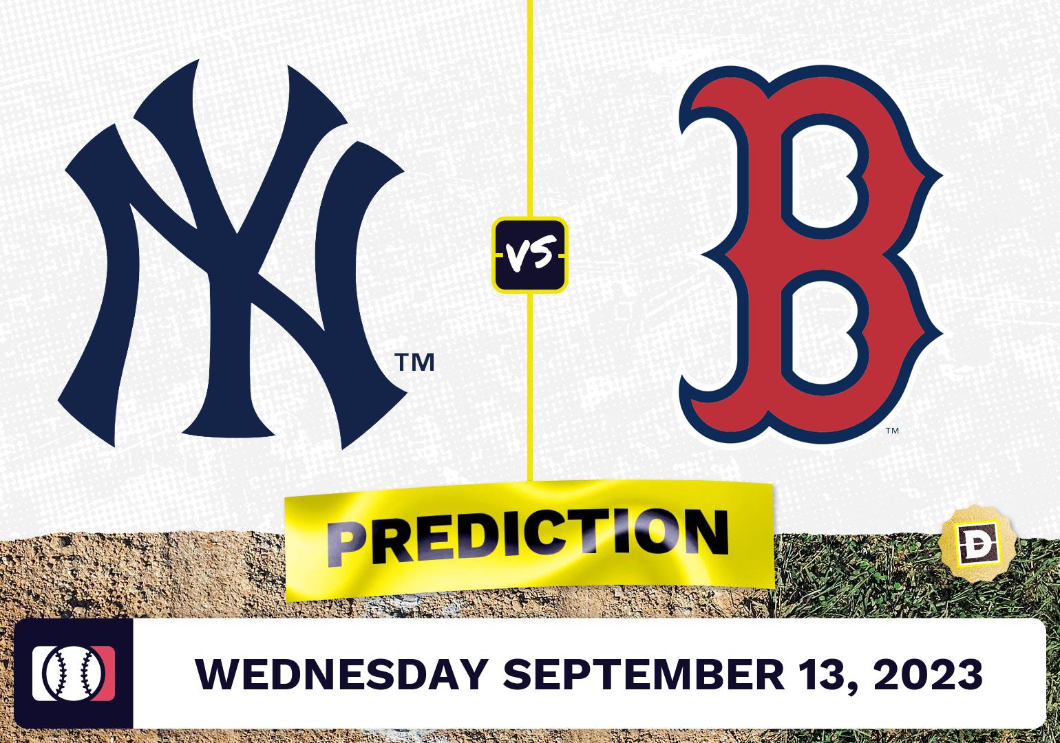 Yankees vs. Red Sox Prediction for MLB Wednesday [9/13/2023]