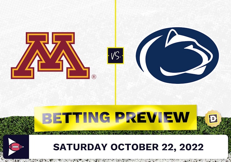 Minnesota vs. Penn State CFB Prediction and Odds - Oct 22, 2022