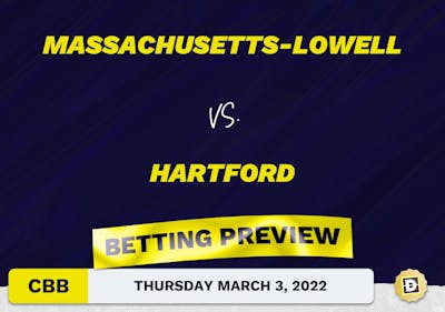 Massachusetts-Lowell vs. Hartford CBB Predictions and Odds - Mar 3, 2022