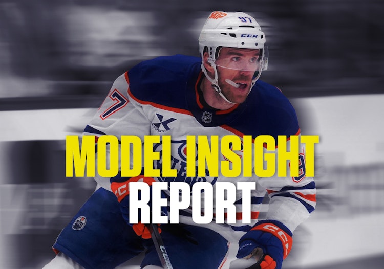 NHL betting and predictive analytics data.