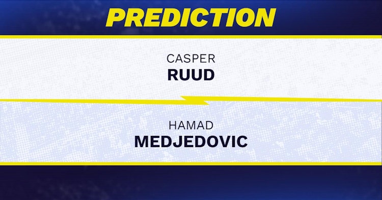Casper Ruud vs Hamad Medjedovic Tennis Prediction.