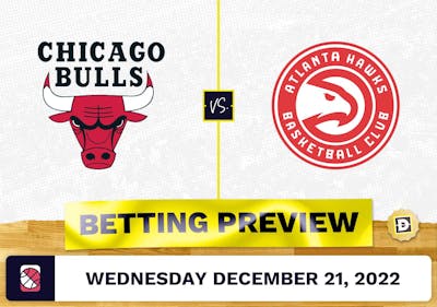 Bulls vs. Hawks Prediction and Odds - Dec 21, 2022