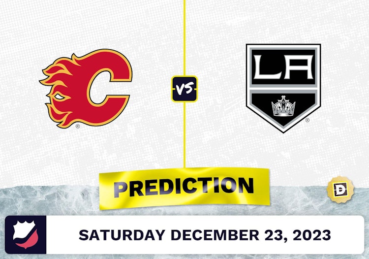Calgary Flames vs. Los Angeles Kings Prediction, Odds, NHL Picks  [12/23/2023]