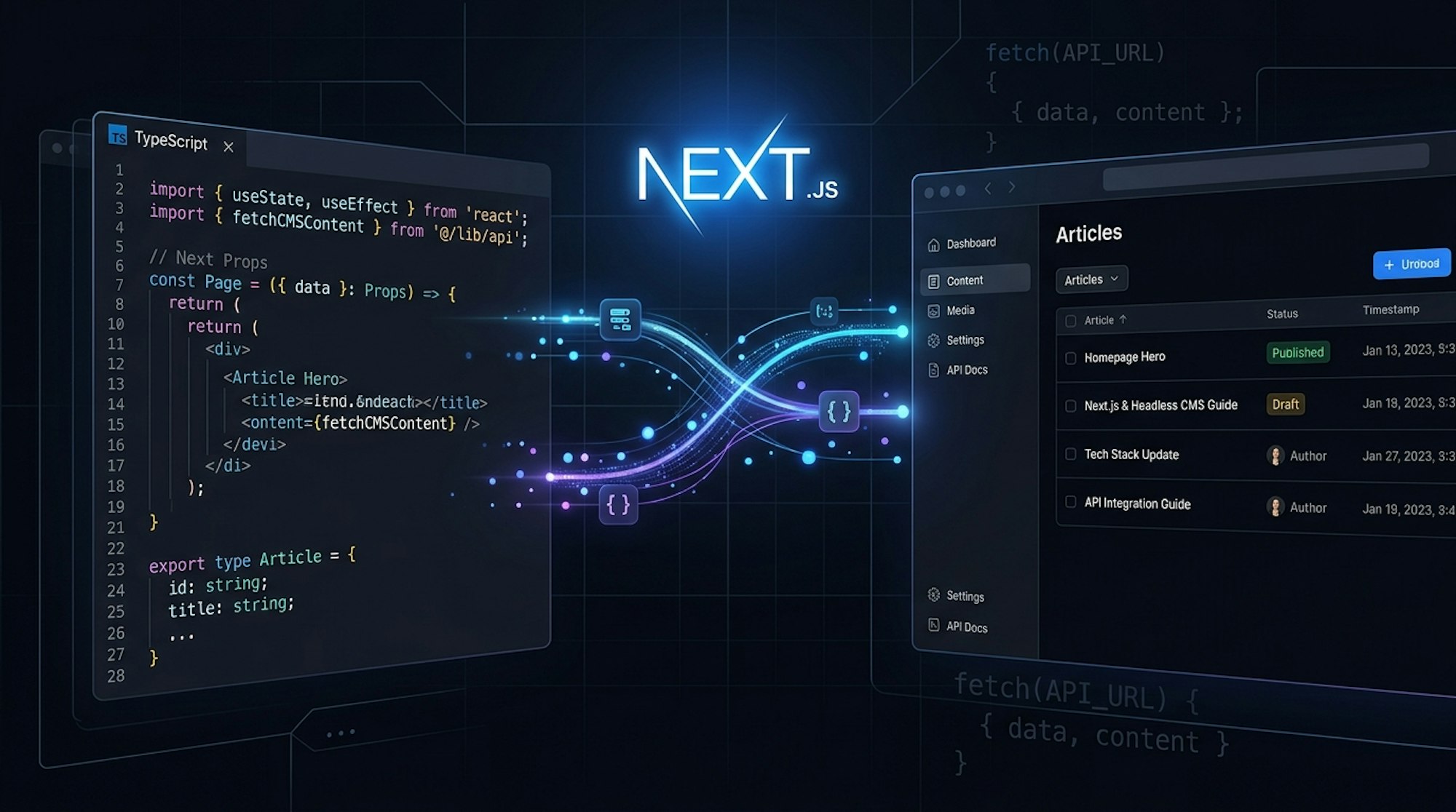 Headless CMS for Next.js: The Developer Guide - cover image