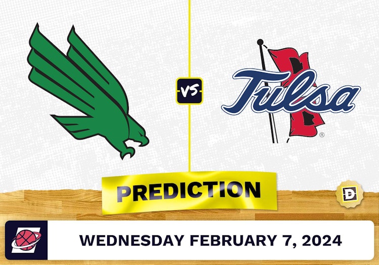 North Texas vs. Tulsa Prediction, Odds, College Basketball Picks [2/7/2024]