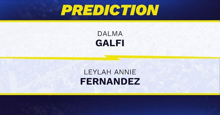 Dalma Galfi vs Leylah Fernandez Tennis Prediction.