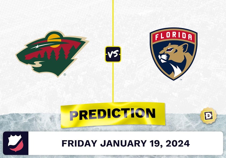 Minnesota Wild vs. Florida Panthers Prediction, Odds, NHL Picks [1/19/2024]