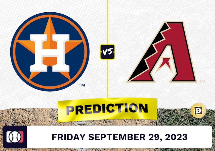 Astros vs. Diamondbacks Game 1 Prediction for MLB Friday [9/29/2023]