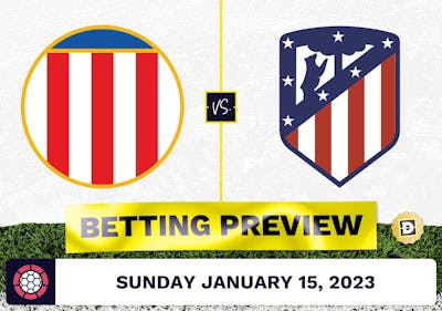 Almeria vs. Atletico Madrid Prediction and Odds - Jan 15, 2023