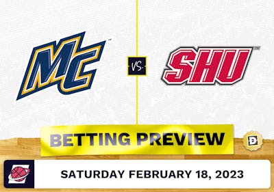 Merrimack vs. Sacred Heart CBB Prediction and Odds - Feb 18, 2023