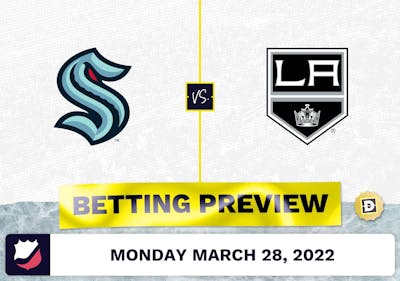 Kraken vs. Kings Predictions and Odds - Mar 28, 2022