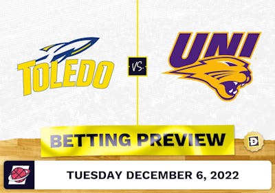 Toledo vs. Northern Iowa CBB Prediction and Odds - Dec 6, 2022