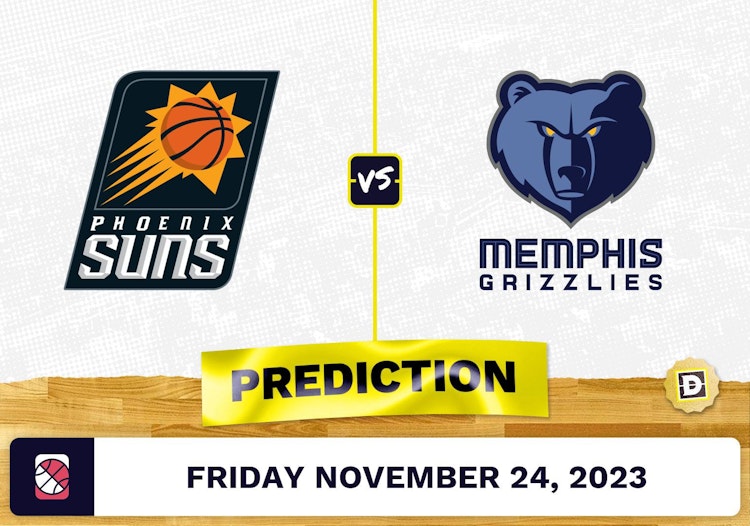 Suns vs. Grizzlies Prediction and Odds - November 24, 2023