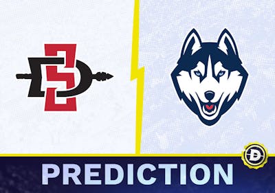 San Diego State vs. Connecticut Prediction, Odds, March Madness Sweet 16 Picks [3/28/2024]