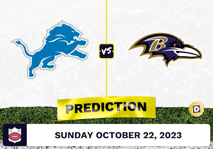 Lions vs. Ravens Prediction, Week 7 Odds, NFL Player Props [2023]