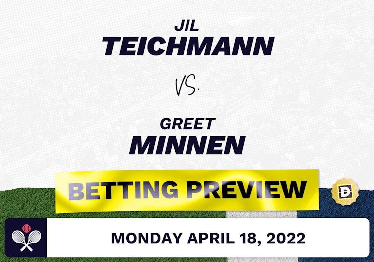 Jil Teichmann vs. Greet Minnen Predictions - Apr 19, 2022