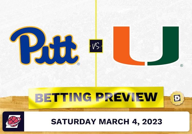 Pittsburgh vs. Miami (FL) CBB Prediction and Odds - Mar 4, 2023