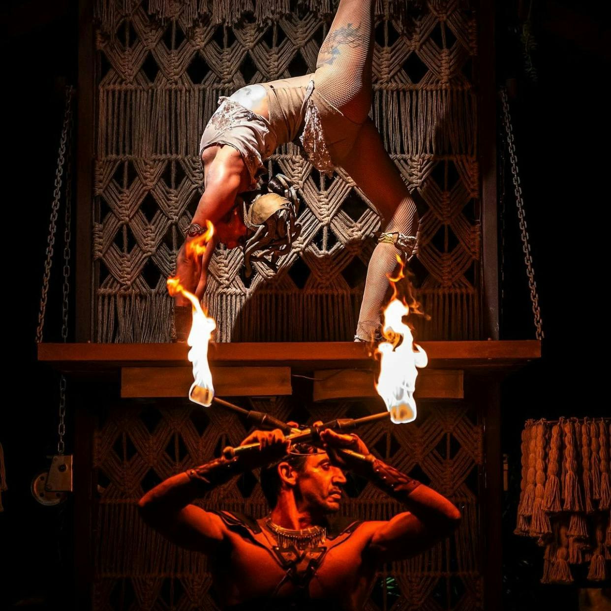 Greek Fire Dinner @ Ilios Tulum