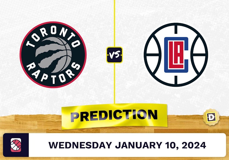 Toronto Raptors vs. Los Angeles Clippers Prediction, Odds, NBA Picks  [1/10/2024]