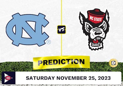 North Carolina vs. North Carolina State CFB Prediction and Odds - November 25, 2023