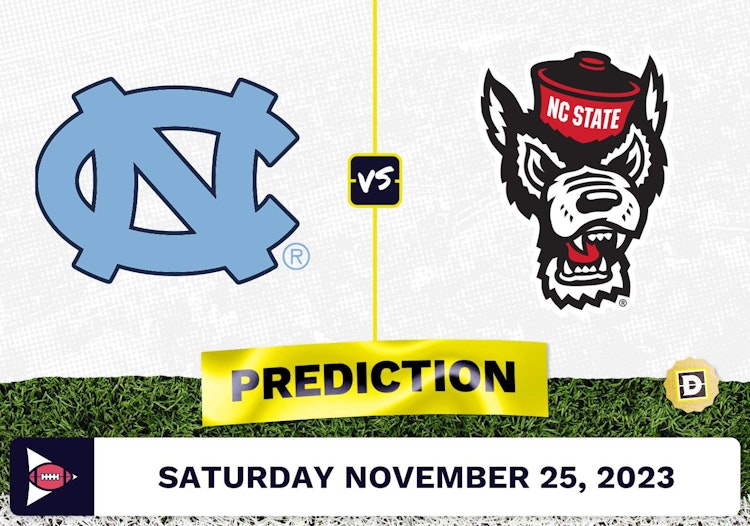 North Carolina vs. North Carolina State CFB Prediction and Odds - November 25, 2023