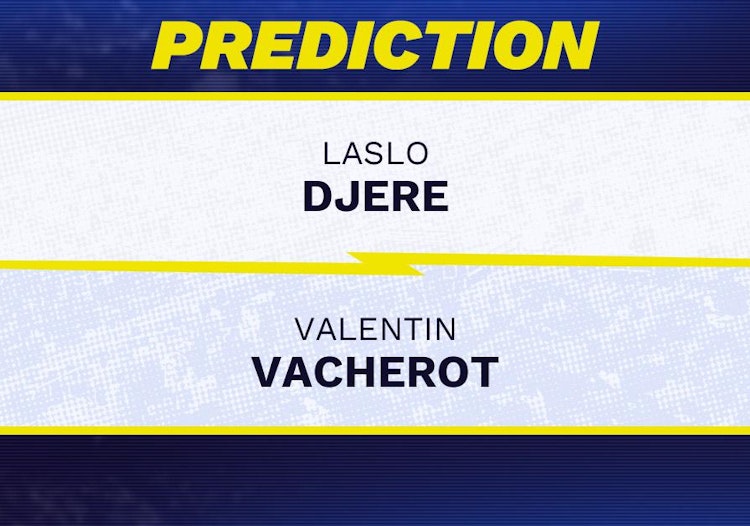Laslo Djere vs Valentin Vacherot Tennis Prediction.