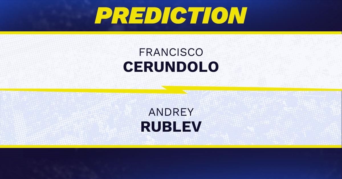 Francisco Cerundolo vs. Andrey Rublev prediction, odds, picks for 2026 Australian Open