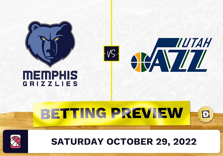 Grizzlies vs. Jazz Prediction and Odds - Oct 29, 2022